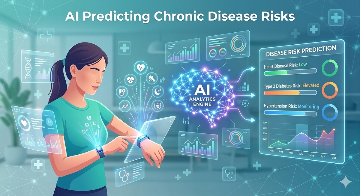 AI for Chronic Disease Prediction: How Technology Can Reduce Diabetes and Heart Disease Complications