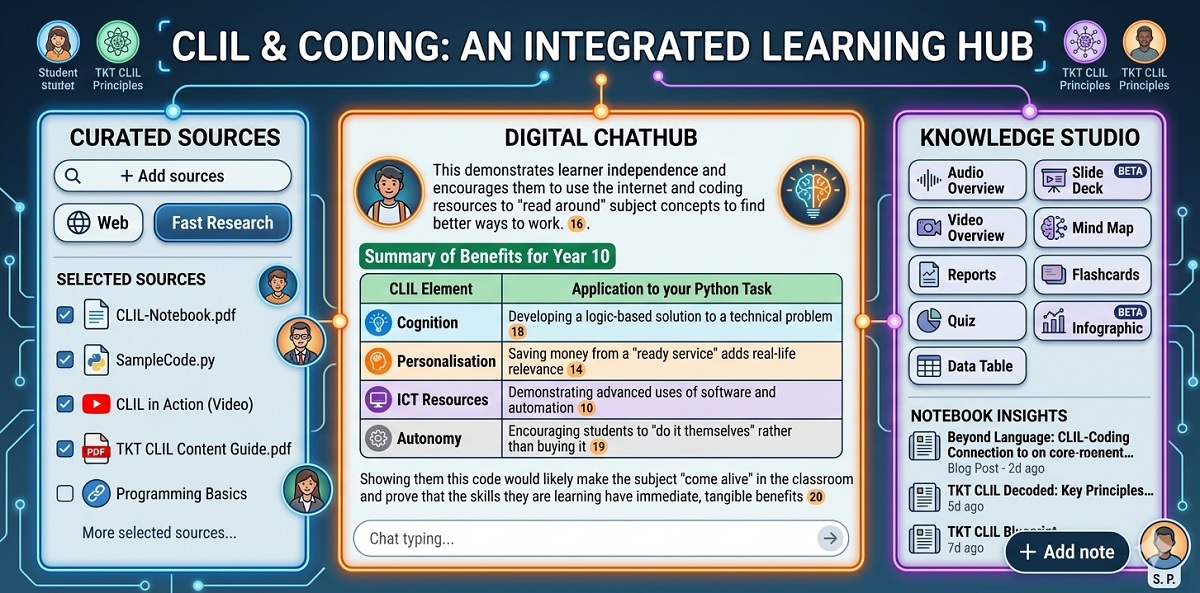 NotebookLM vs ChatGPT for TKT CLIL Exam Preparation: What Actually Works?